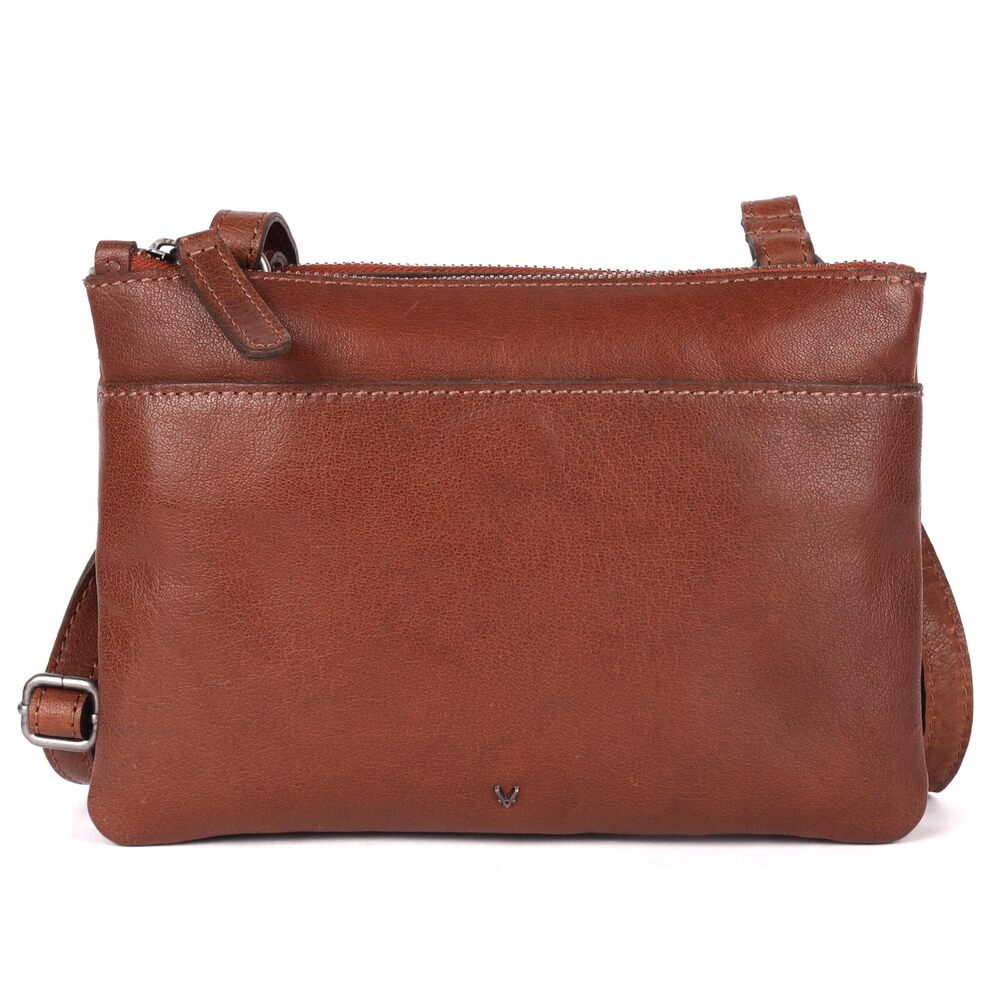 5201 9 inch Leather Crossbody Sling Bags , Trendy Casual Office Bag